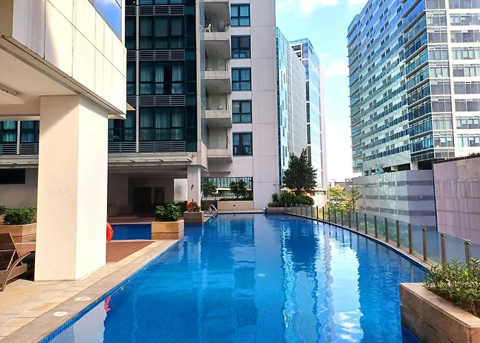 Free Welcome Breakfast, Bgc 1br, 300mbps Fiber, Steps To Mitsukoshi & Uptown, 29k * Manila